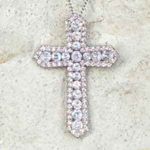 Sparkling Cross Necklace