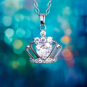 Heart Crown Necklace